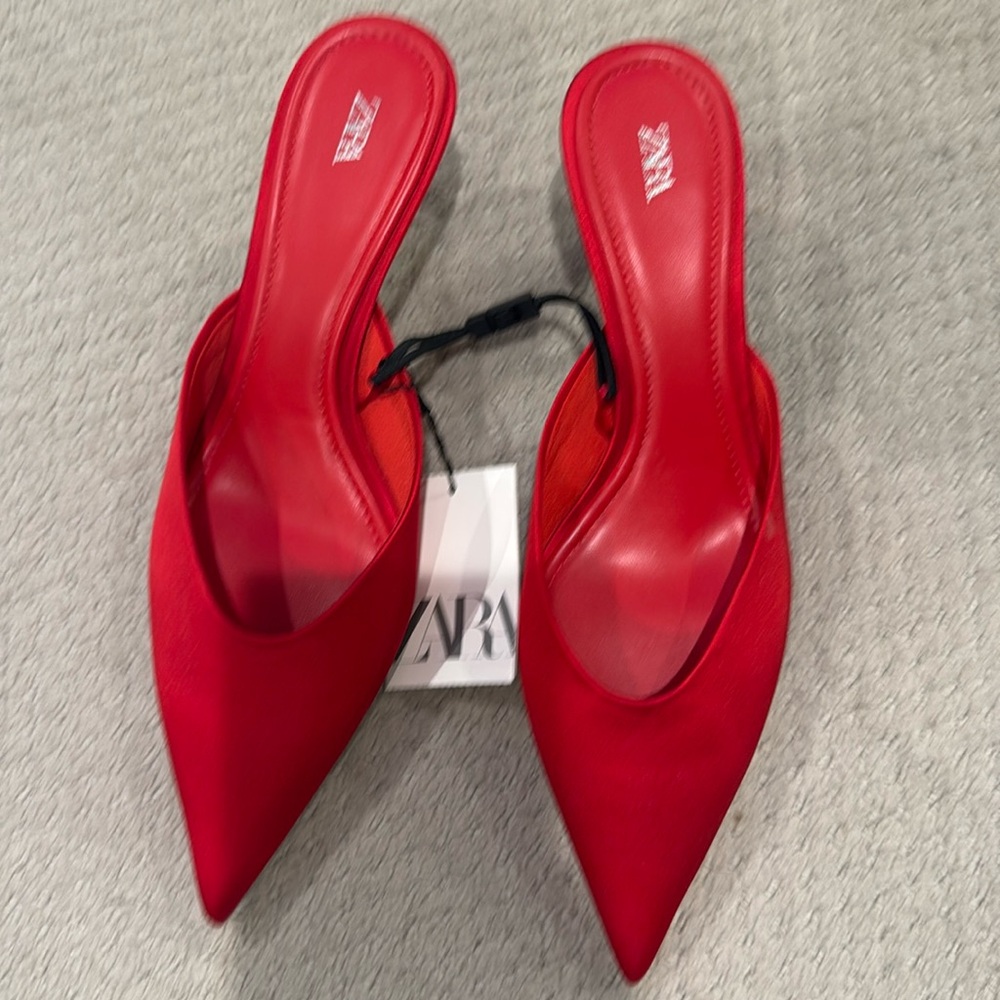 Zara Mule Heels